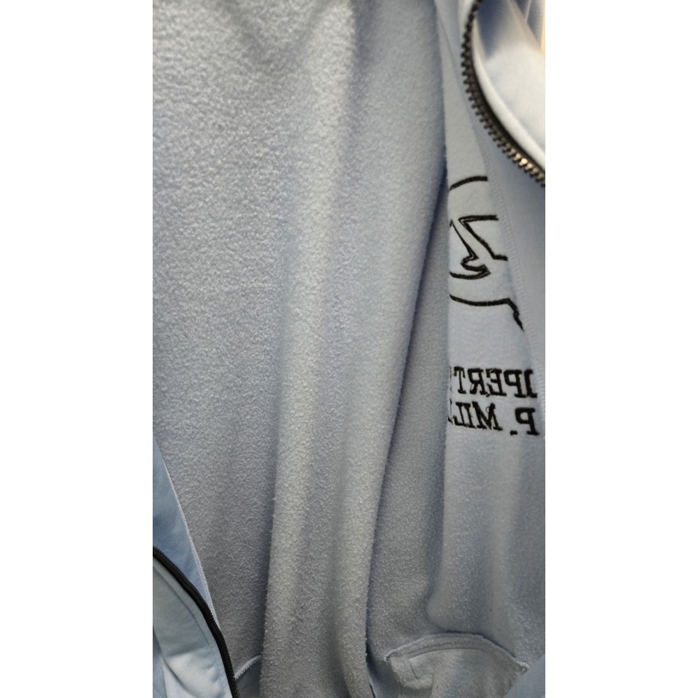Master P Miller Vintage Track Jacket Baby Blue Rap Hip Hop Streetwear 3XL Y2K 🔥 - Picture 10 of 12